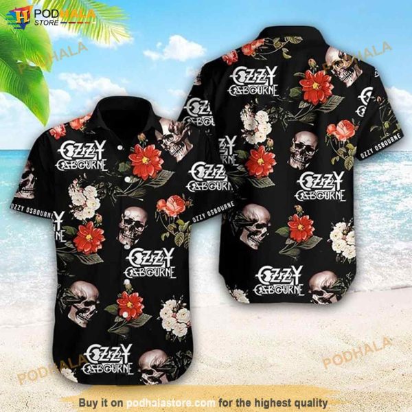 Ozzy Osbourne Singer Funny Hawaiian Shirt, Aloha Shirt
