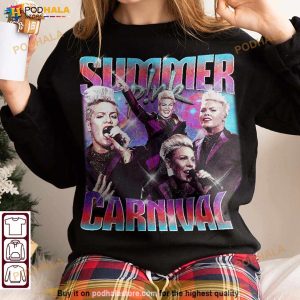 P!Nk 90s Vintage Bootleg Shirt Summer Carnival Tour Gift For Fans 4