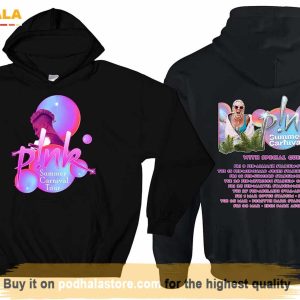 P!Nk Pink Summer Carnival 2023 Au Tour Singer Shirt Hoodie 2