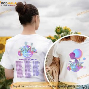 Pink Summer Carnival 2023 Tour Concert T Shirt - Teeholly