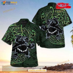Pangoro Polynesian Design Hawaiian Shirt, Tropical Shirt for Women Men