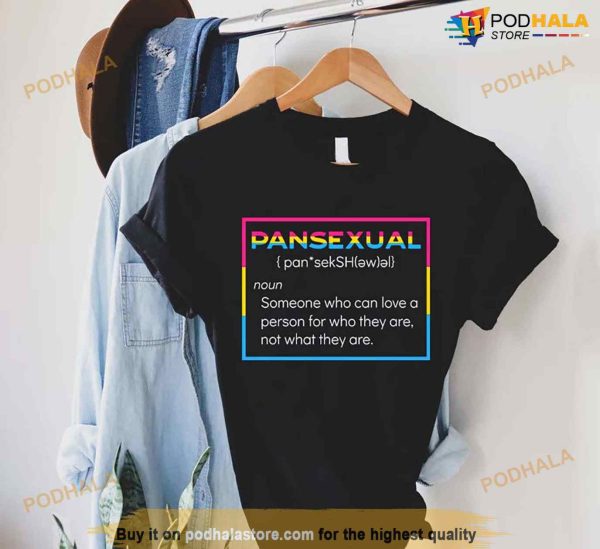 Pansexual Shirt, LGBT Shirt, Pansexual Pride Gift, Pride Month Shirt