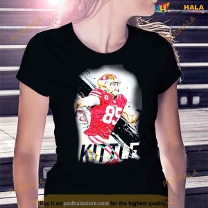 Paper Graphic George Kittle Shirt 2