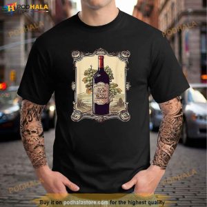 Parker Knoll Napa Valley Cute Vintage Wine Label Chardonnay Trending Shirt 2