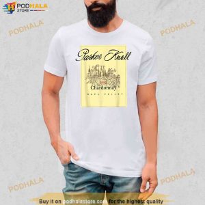 Parker Knoll Wine Vineyard Napa Valley Unisex White Shirt