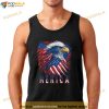 Patriotic Eagle Mullet 4th Of July USA American Flag Merica Shirt