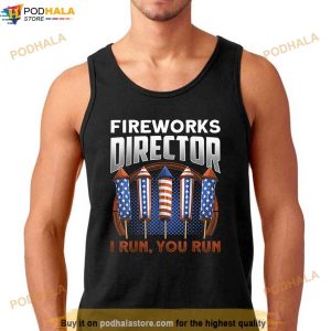 Patriotic Shirt American Flag Fireworks Director 4th Of July Shirt 2