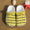 Peanuts Snoopy Yellow Pattern Crocs Clog Slippers