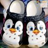 Penguin Cute Pattern Clog Slippers, Crocs Clog Shoes For Men Women