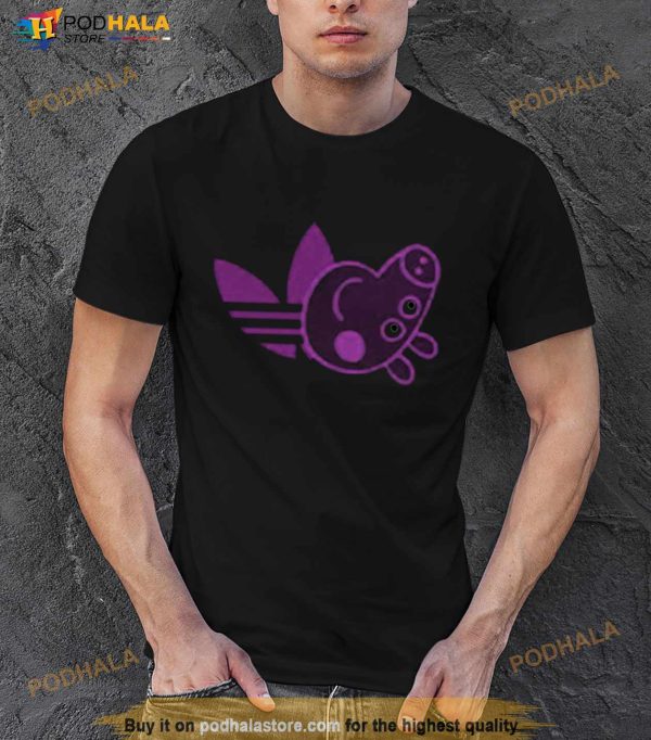 Peppa Pig X Adidas Pink Logo Parody Shirt