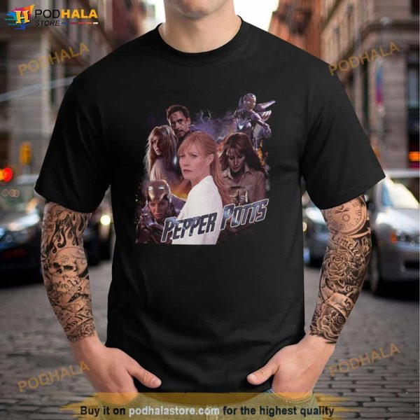 Pepper Potts Aesthetic Graphic Shirt