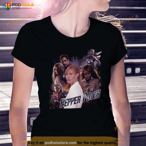 Pepper Potts Aesthetic Graphic Shirt