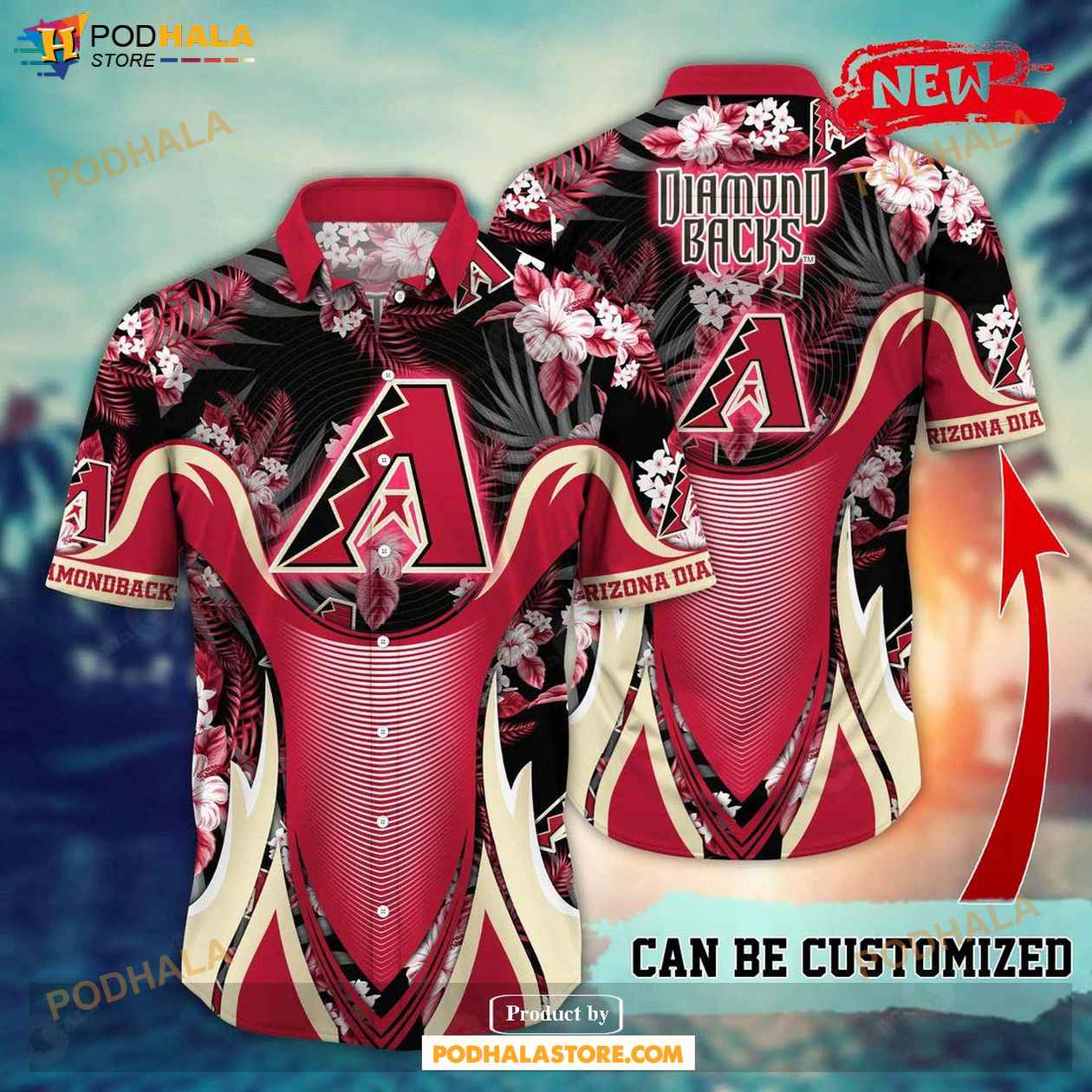 Arizona Diamondbacks Hawaiian Shirt Best Gift For Men And Women Fans