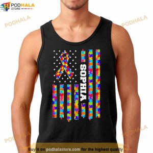 Personalized Autism Mom Sophia Shirt 1