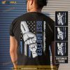 Personalized Dad Raised Fist Bump Shirt, Custom Father's Day Gift