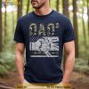 Personalized Dad Raised Fist Bump T-Shirt, Fathers Day Gift, Custom Kids Names