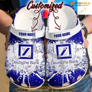 Personalized Deutsche Bank Crocs Clog Shoes