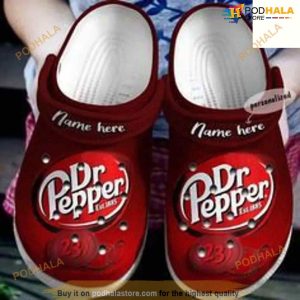 Personalized Dr Pepper Crocs Clog Shoes For Men Women