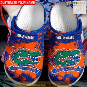 Personalized Florida Gators Football Crocs Crocband Clogs