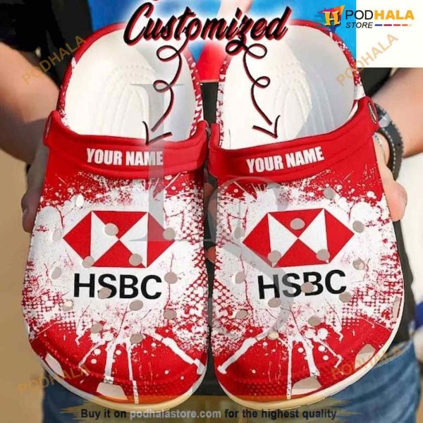 Personalized HSBC Crocs Clog Shoes