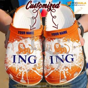 Personalized ING Crocs Clog Shoes