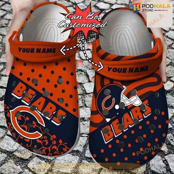 Personalized Los Angeles Rams Polka Dots Colors Crocs Clog Shoes