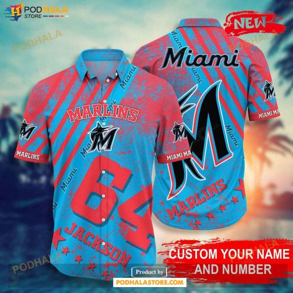 Personalized Miami Marlins Mlb Hot Sports Summer Hawaiian Shirt