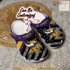 Personalized Minnesota Vikings American Flag Crocs Clog Shoes