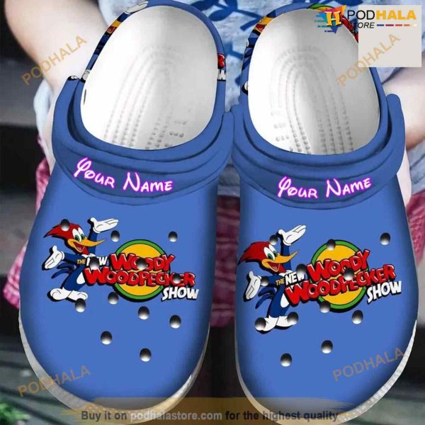 Personalized Name Woody Woodpecker Crocs Clog Shoes Crocs For Men