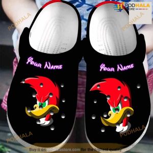 Personalized Name Woody Woodpecker Crocs Clogs Shoes Comfortable For Mens Womens