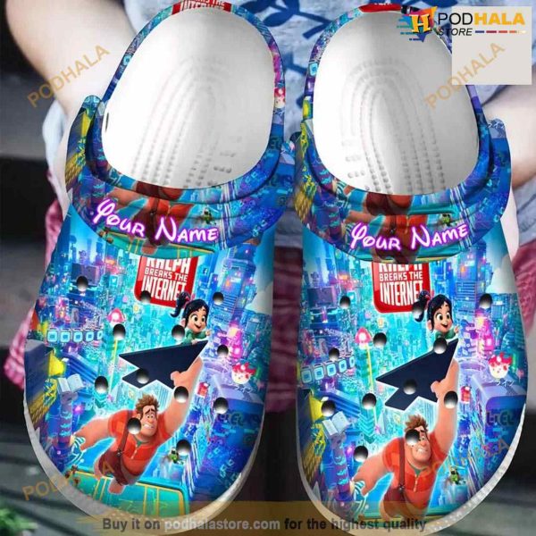 Personalized Name Wreck It Ralph Crocs Classic Crocs For Men