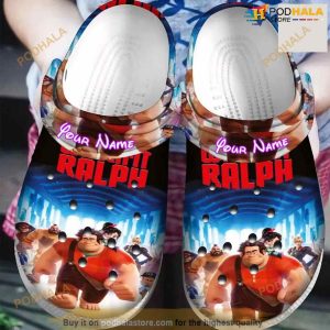 Personalized Name Wreck It Ralph Crocs Clogs Shoes Comfortable For Mens Womens Crocs Classic