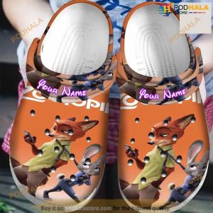Personalized Name Zootopia Crocs Clog Crocs For Men Crocs Classic