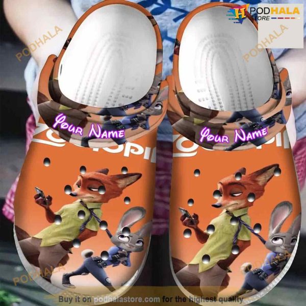 Personalized Name Zootopia Crocs Clog Crocs For Men Crocs Classic