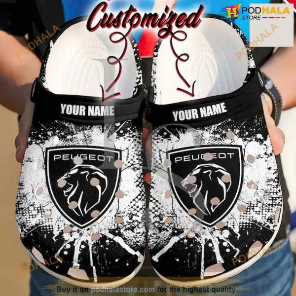 Personalized Peugeot Crocs Clog Shoes