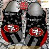 Personalized San Francisco 49ers Star Flag Clog Shoes Crocs