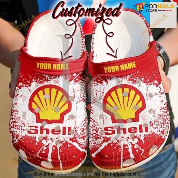Personalized Shell Crocs Clog Shoes