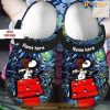 Personalized Snoopy Linus Crocs Clog Shoes For Men Women