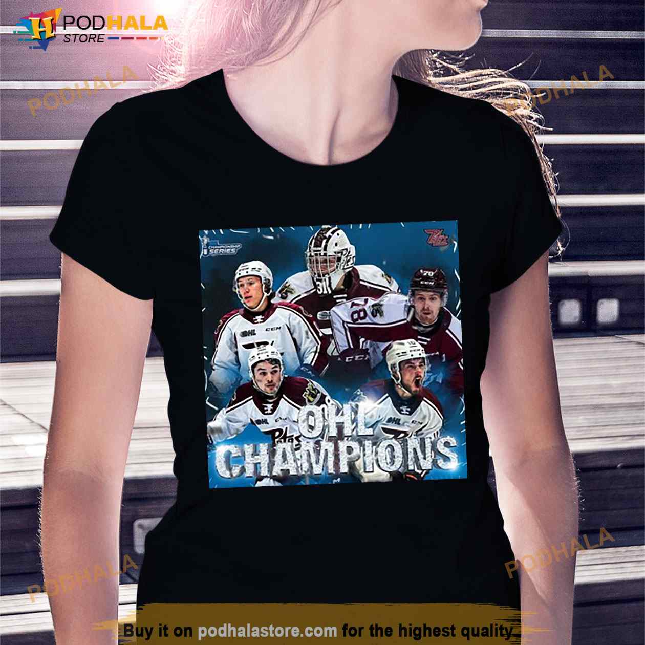 Peterborough Petes Champions OHL 2023 Shirt Peterborough Petes Champions OHL 2023 Shirt