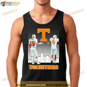 Peyton Manning and Hendon Hooker Tennessee Volunteers signatures Shirt