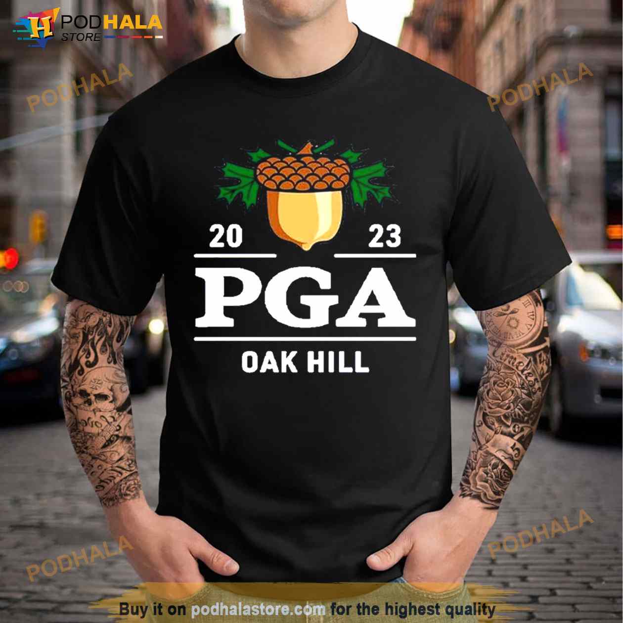 PGA OAK HIll Championship 2023 Logo Shirt PGA OAK HIll Championship 2023 Logo Shirt