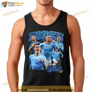 Phil Foden Manchester City Football Soccer Shirt