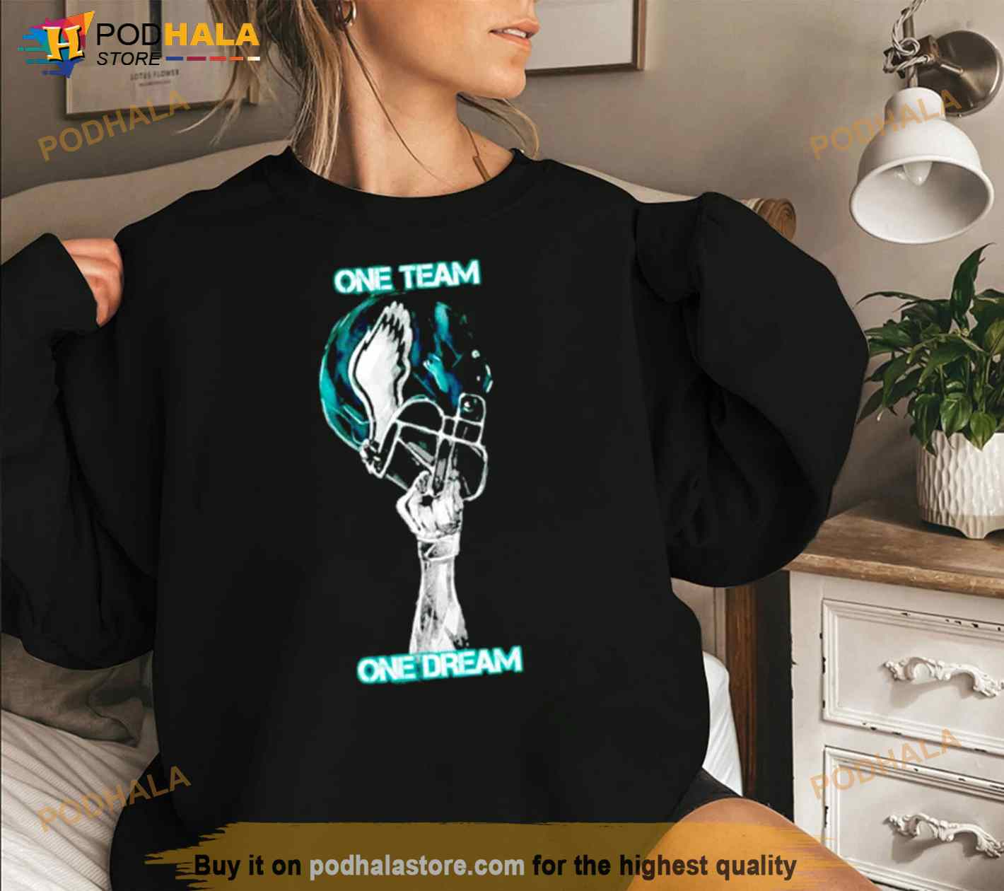 Philadelphia Eagles Football Usa One Team One Dream Shirt Philadelphia Eagles Football Usa One Team One Dream Shirt
