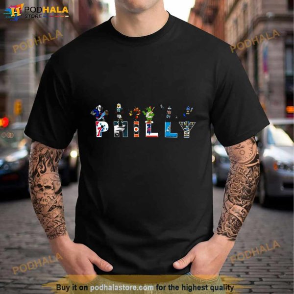 Philadelphia Teams Sports Mascot 2022 Shirt