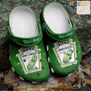 Pickle Rick Adult Size Crocs Clog Shoes