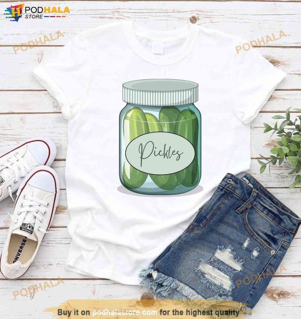 Pickle Shirt, I Love Pickles Shirt For Women, Gift for Pickle Lovers
