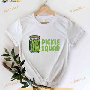 Pickle Squad Shirt, Funny Pickle Vegetable Shirt, Gift For Pickle Lover