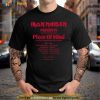 Piece Of Mind 40Th Anniversary Tracklist Shirt