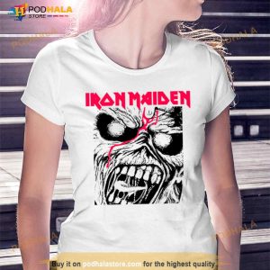 Piece Of Mind 40th Anniversary Tracklist Tee 3