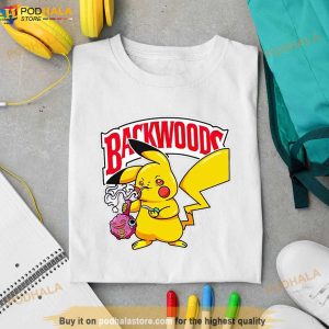Pikachu Backwoods Shirt 2